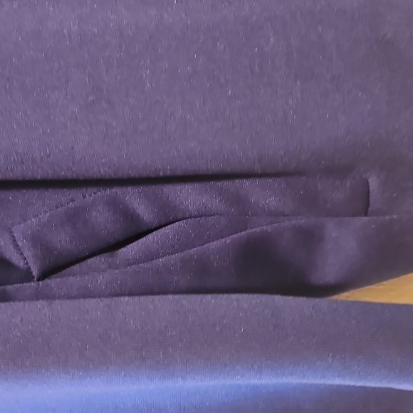 Chic Soul NWT Navy V-neck Sweatshirt Size XL - Picture 3 of 8